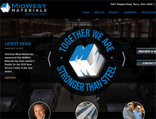 Tablet Screenshot of midwestmaterials.com